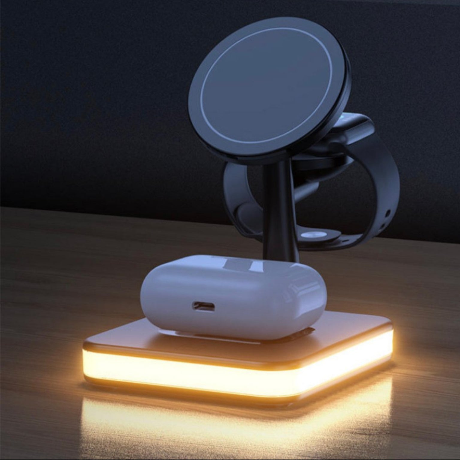 4 - in - 1 Magnetic Wireless Charging Station - Sweet home fitting