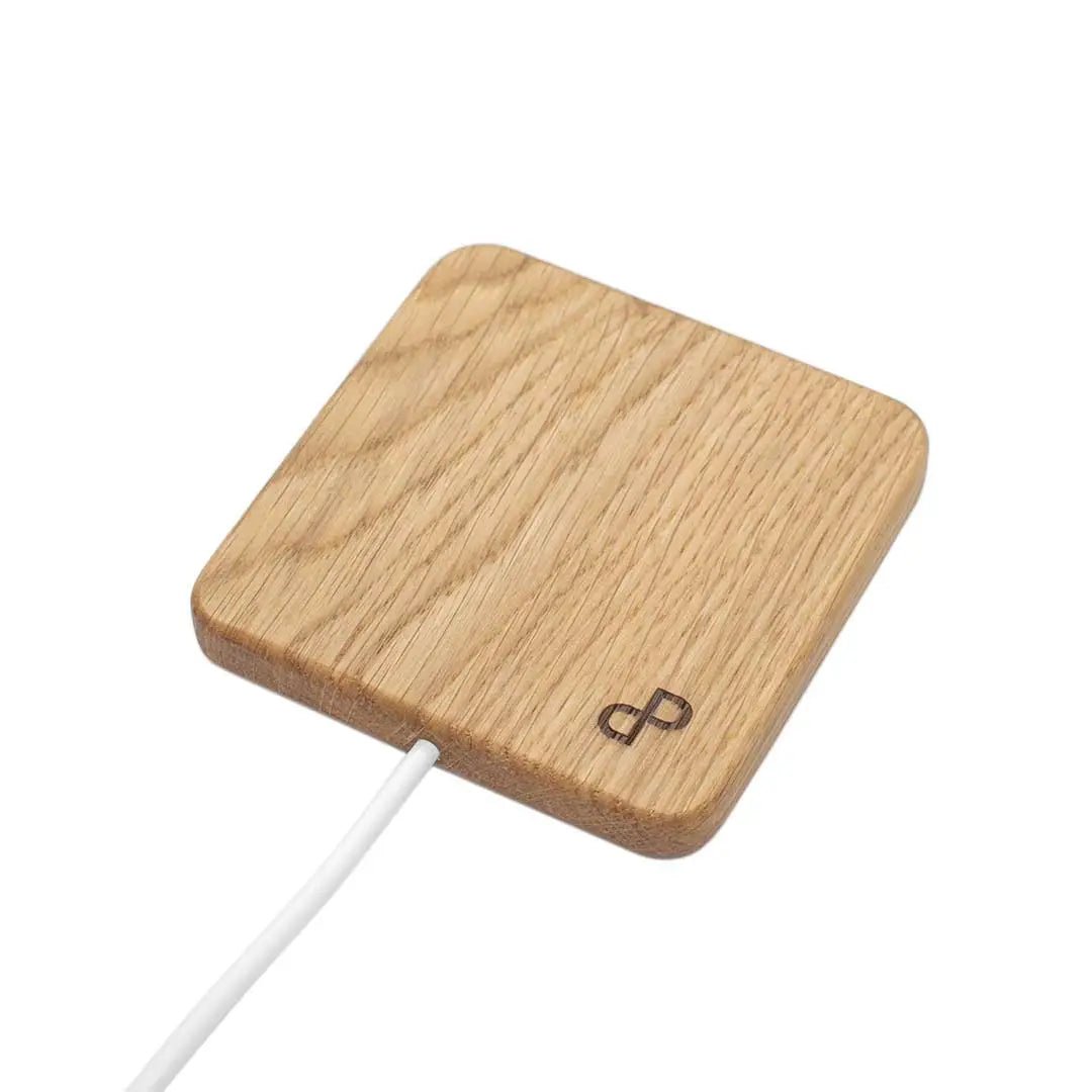 Handcrafted Wooden Wireless Charger - Sweet home fitting